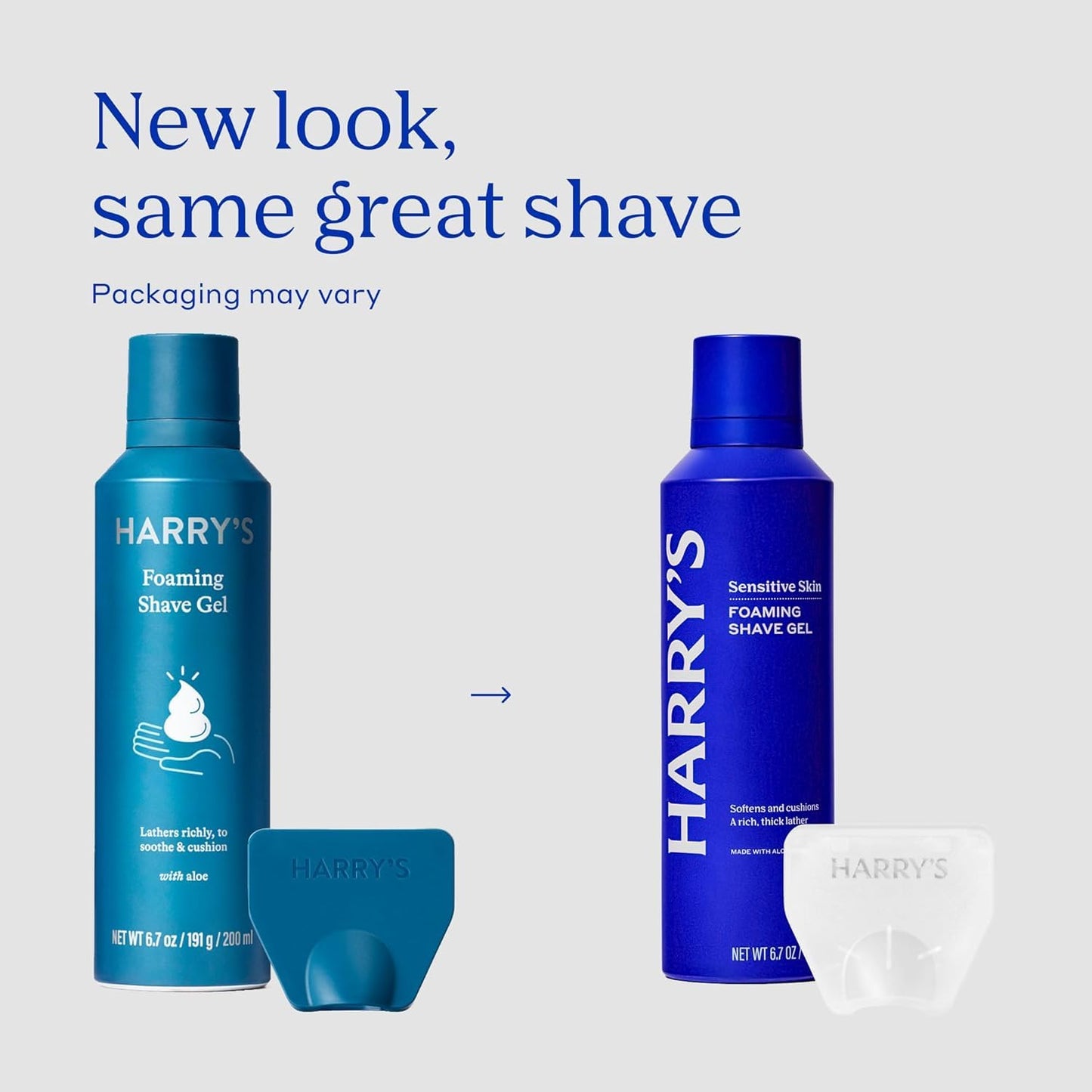Shaving Kit for Men - Razor Handle, 3 Razor Blade Refills, Foaming Shave Gel, and Travel Blade Cover - Charcoal
