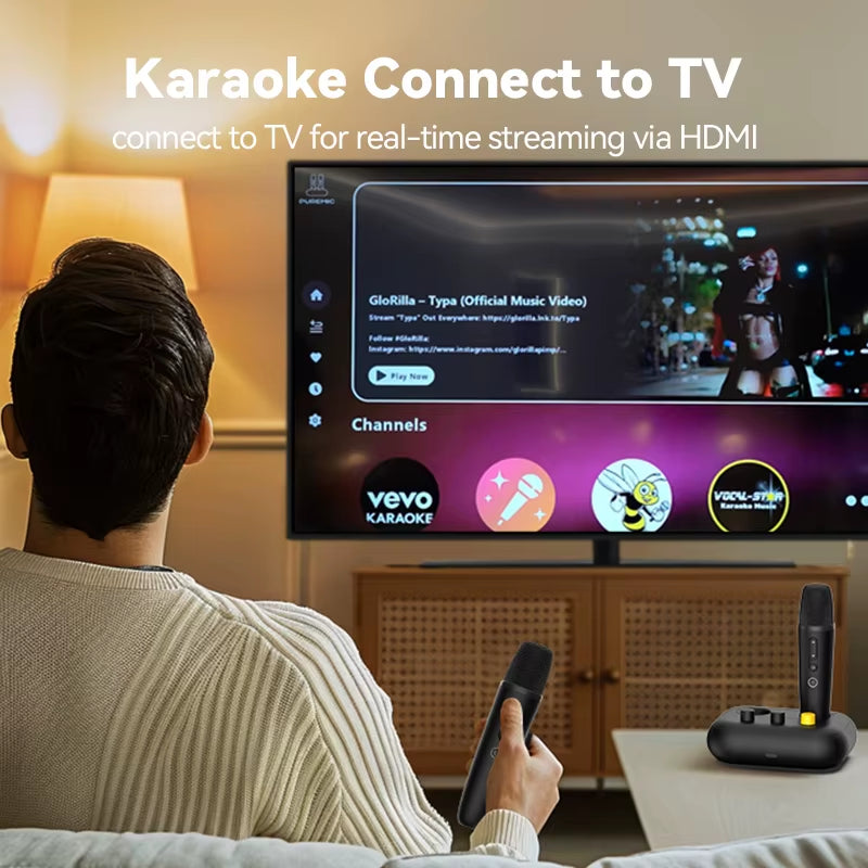 Karaoke Machine, Free Forever Millions Songs Video MTV Karaoke Songs Streaming Karaoke Home Karaoke No Ads with 2 Mics