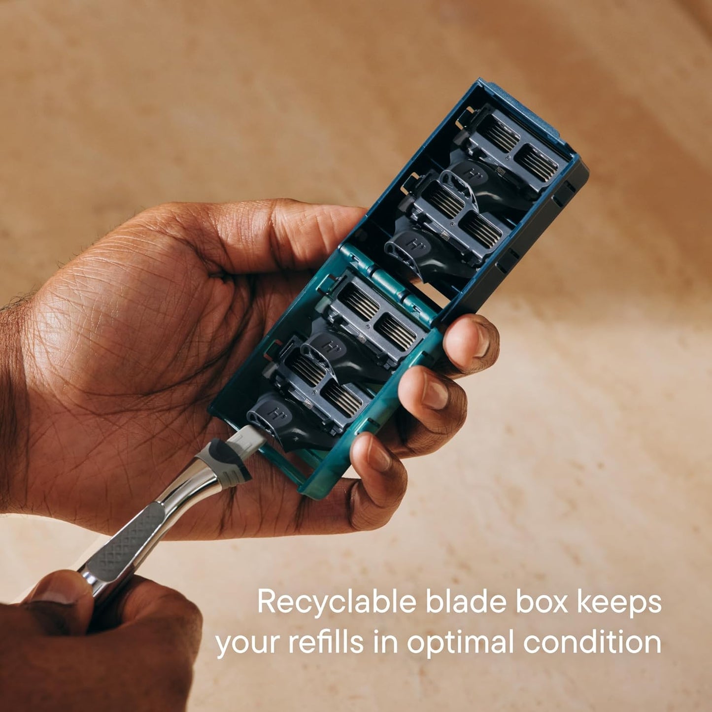 Razor Blades for Men - 14 Count - Premium Razor Blade Refill Cartridges
